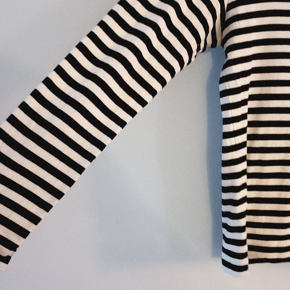 COMME DES GARCONS PLAY striped long sleeve top - Picture 7 of 9